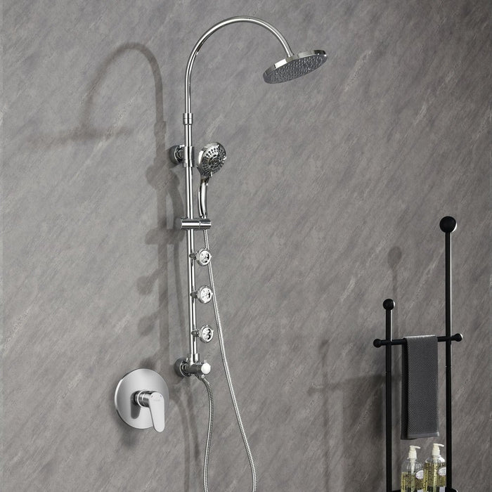 PULSE ShowerSpas Riviera Chrome Shower System