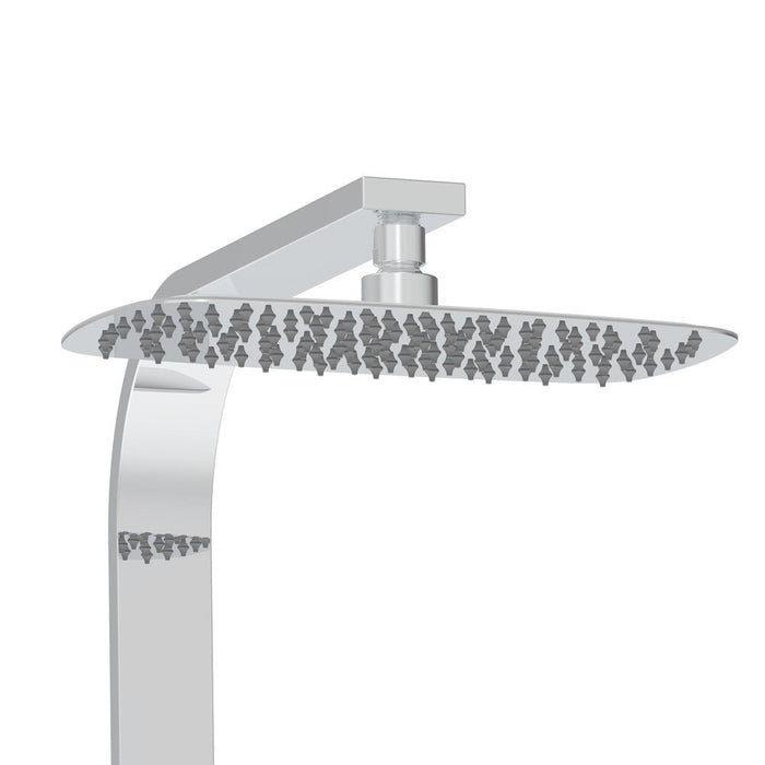 PULSE ShowerSpas Monte Carlo Chrome Shower System