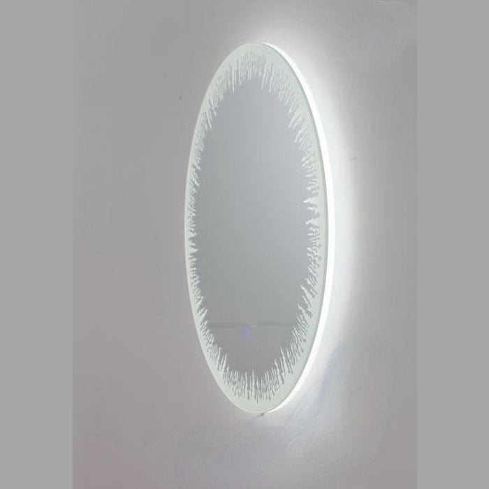 Aquadom Flame 24 Inches LED Lighted Bathroom Mirror