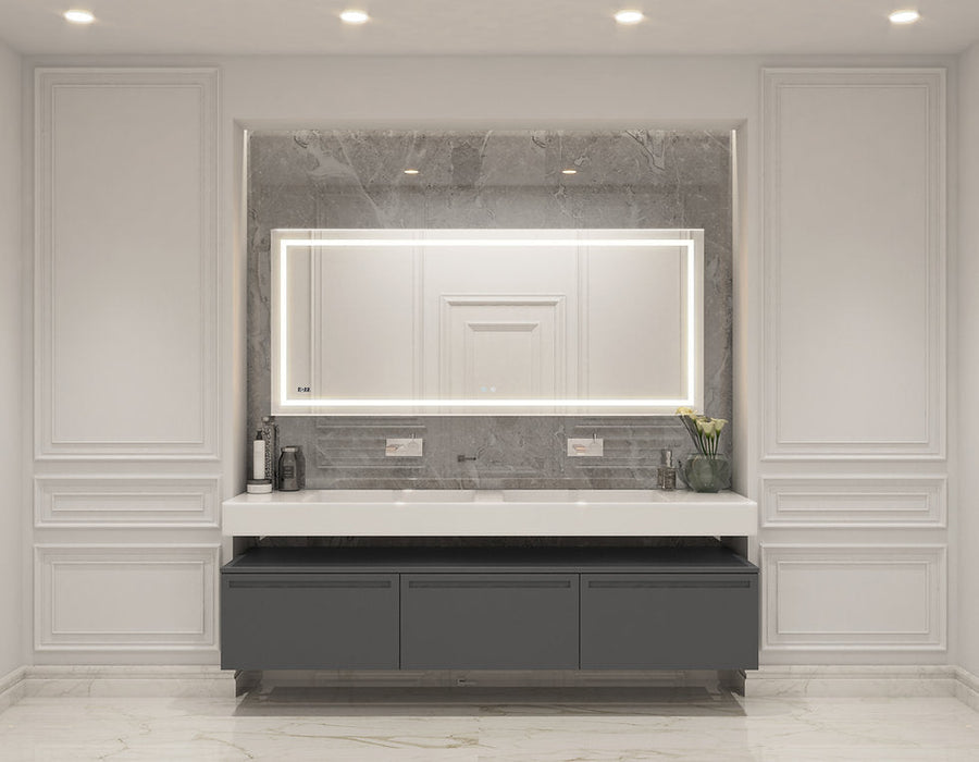 Aquadom Daytona 60x30 LED Lighted Bathroom Mirror