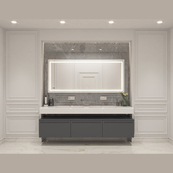 Aquadom Daytona 84x36 LED Lighted Bathroom Mirror