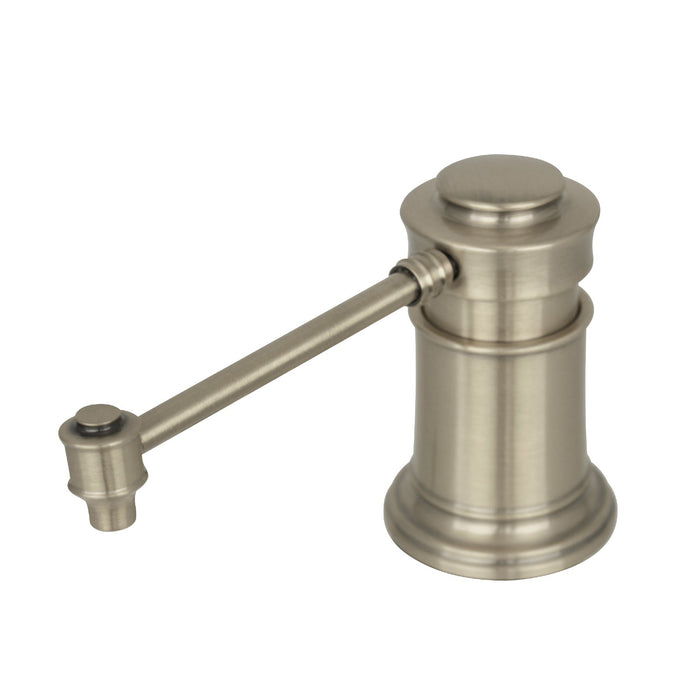 Built in Brushed Nickel Soap Dispenser Refill from Top with 17 OZ Bottle - AK81018-BN