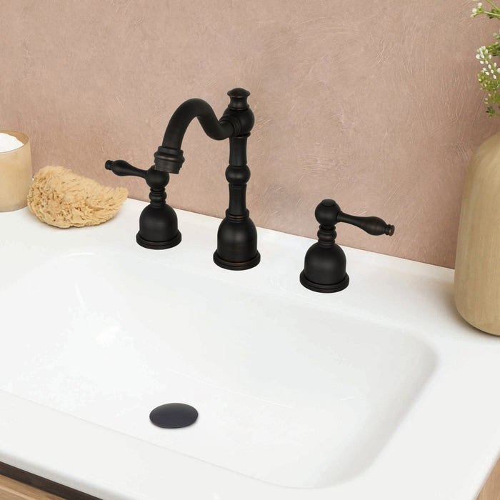Oil Rubbed Bronze Pop up Drain Stopper With Overflow - AK82011ORB