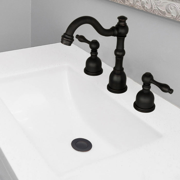 Oil Rubbed Bronze Pop up Drain Stopper With Overflow - AK82003ORB