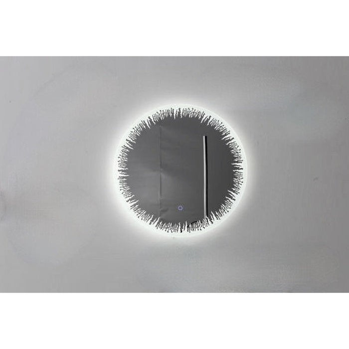 Aquadom Flame 36 Inches LED Lighted Bathroom Mirror