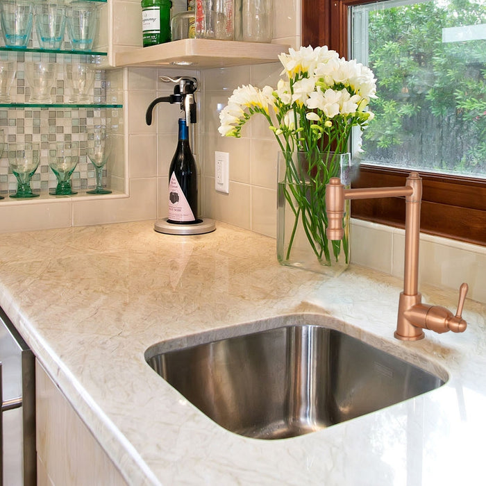 One-Handle Widespread Kitchen Bar/Prep Faucet - AK96118P2-C