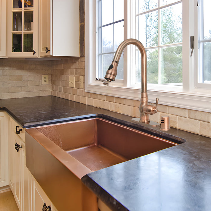 Antique Copper Kitchen Dishwasher Air Gap Cap - AK79106AC