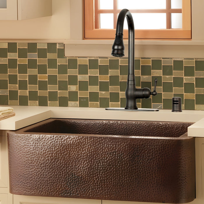 Oil Rubbed Bronze Kitchen Dishwasher Air Gap Cap - AK79106ORB