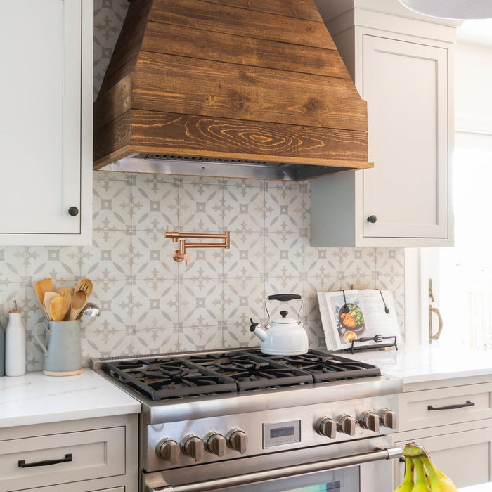 Copper Pot Filler Kitchen Faucet Wall-Mounted - AK98266-C