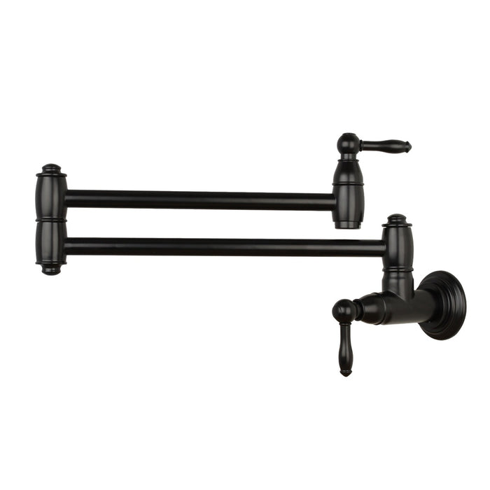 Copper Pot Filler Kitchen Faucet Wall-Mounted - AK98288C