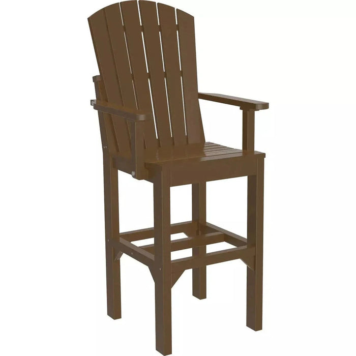 LuxCraft Bar Height Adirondack Arm Chair