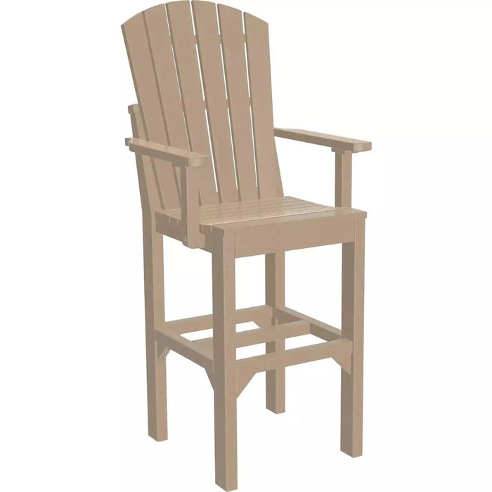 LuxCraft Bar Height Adirondack Arm Chair