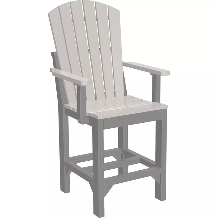LuxCraft Counter Height Adirondack Arm Chair