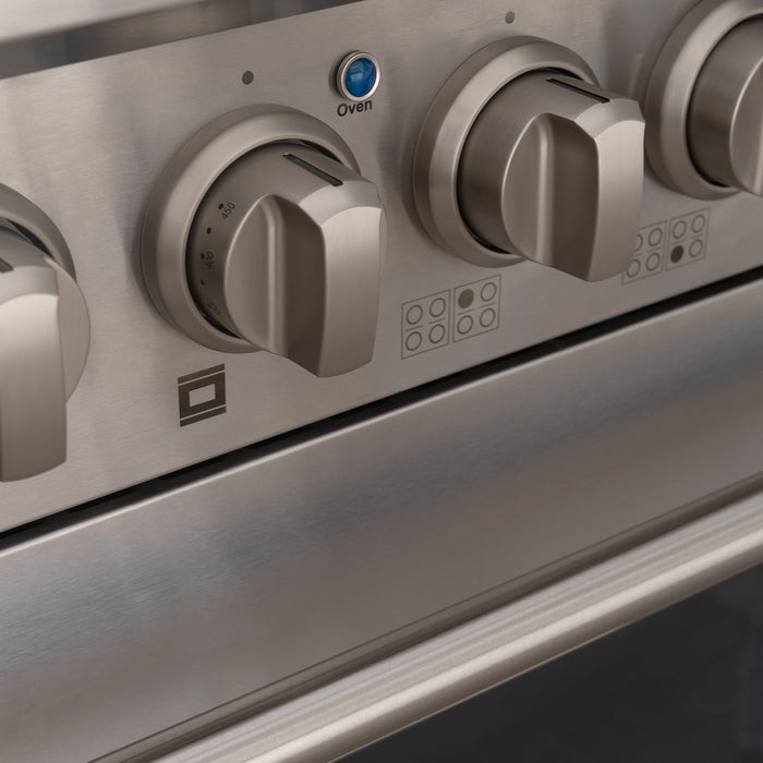 48" Slide-in Freestanding Professional Style Gas Range with 6.7 Cu. Ft. Oven, 8 Burners, AK-JK48A1-S