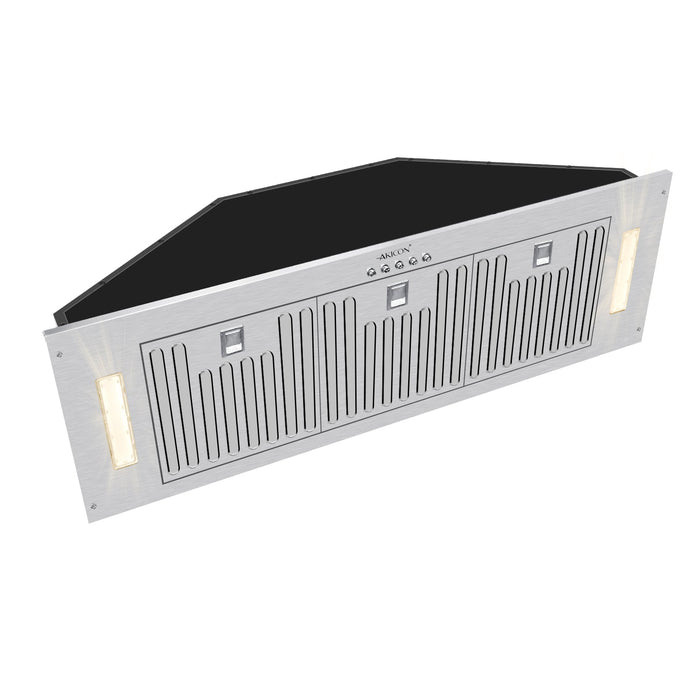 36“ Range Hood Insert, 600 CFM Built-in Stainless Steel Kitchen Hood with LED Lights - AK-HOOD-36