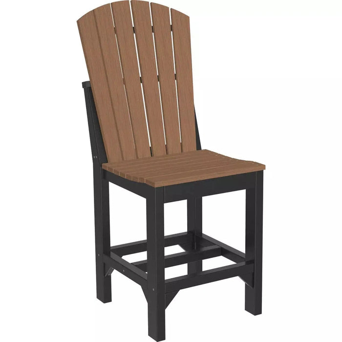 LuxCraft Counter Height Poly Adirondack Side Chair