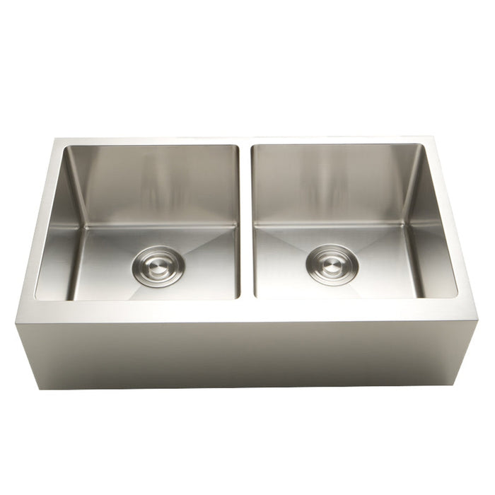 American Imaginations AI-27461 Rectangle Stainless Steel Stainless Steel Kitchen Sink with Stainless Steel Finish