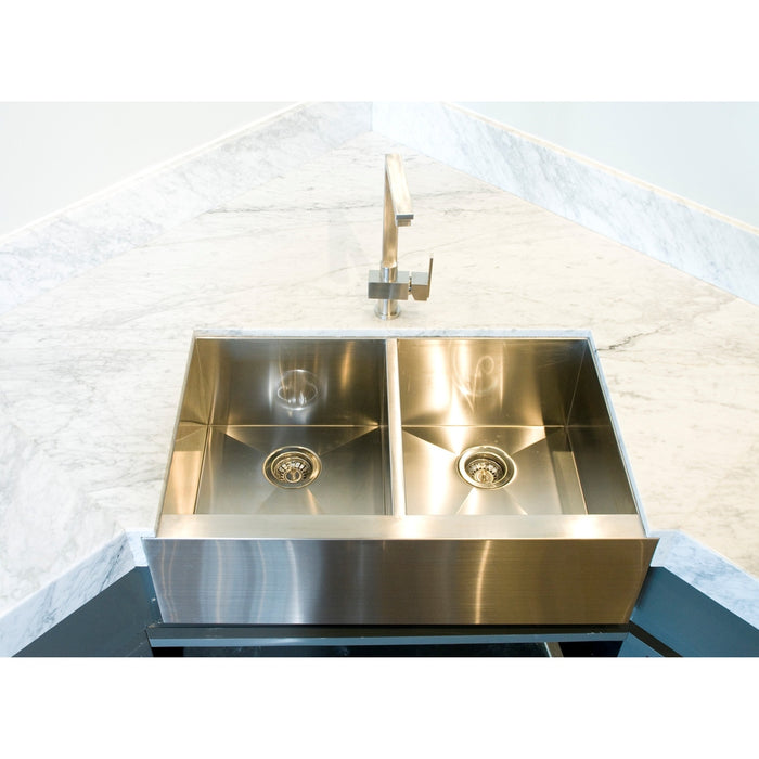 American Imaginations AI-27465 Rectangle Stainless Steel Stainless Steel Kitchen Sink with Stainless Steel Finish