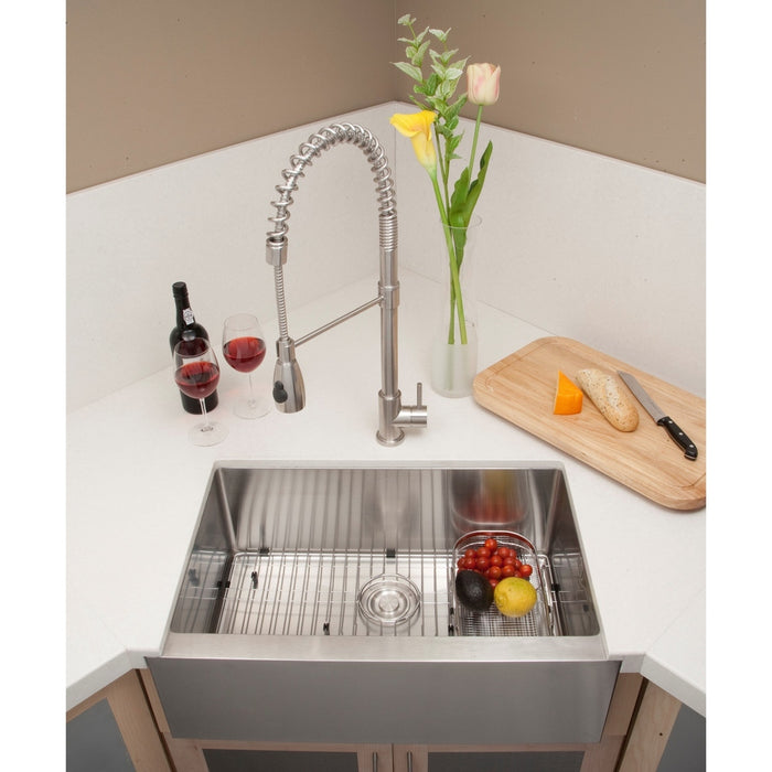 American Imaginations AI-27467 Rectangle Stainless Steel Stainless Steel Kitchen Sink with Stainless Steel Finish