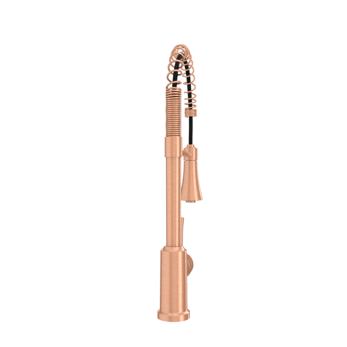 One-Handle Pre-Rinse Spring Copper Kitchen Faucet - AK96566-C