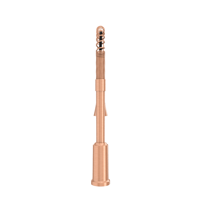 Copper Kitchen Faucet with Soap Dispenser, Single Handle Solid Brass High Arc Pull Down Sprayer Head Kitchen Sink Faucets with Deck Plate