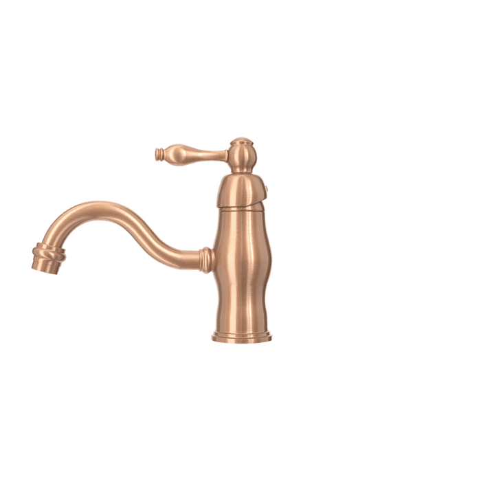 One-Handle Copper Bathroom Sink Faucet - AK40118-C
