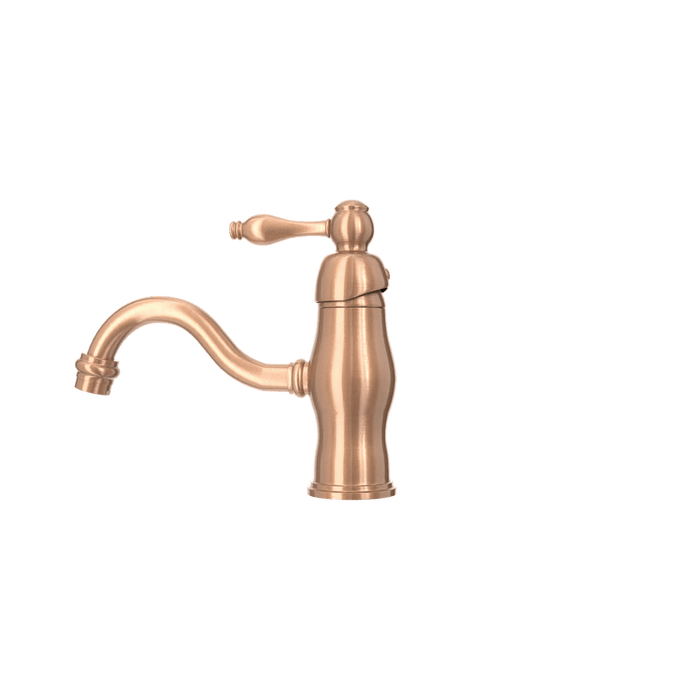 One-Handle Copper Bathroom Sink Faucet - AK40118-C