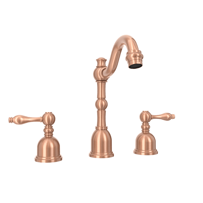 Two-Handle Copper Widespread Bathroom Sink Faucet - AK41518C