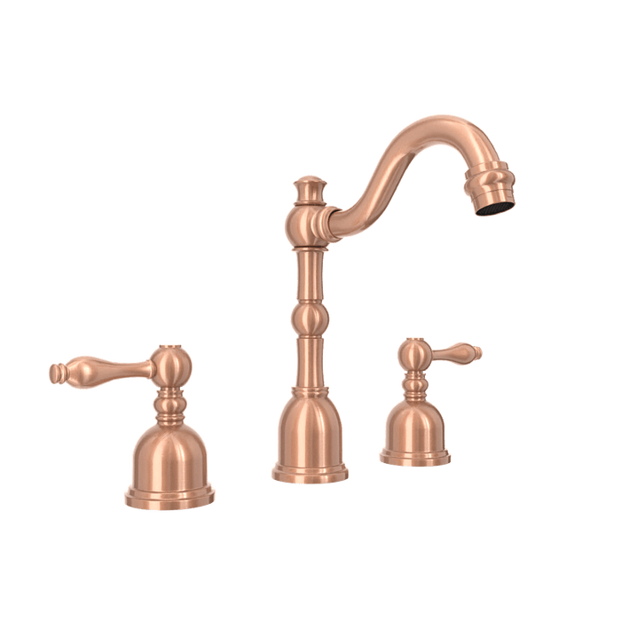 Two-Handle Copper Widespread Bathroom Sink Faucet - AK41518C