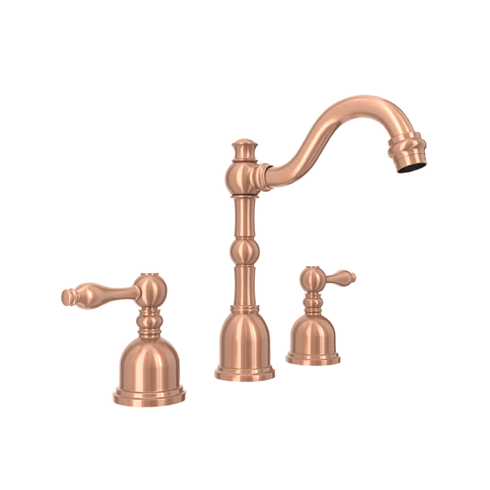 Two-Handle Copper Widespread Bathroom Sink Faucet - AK41518C