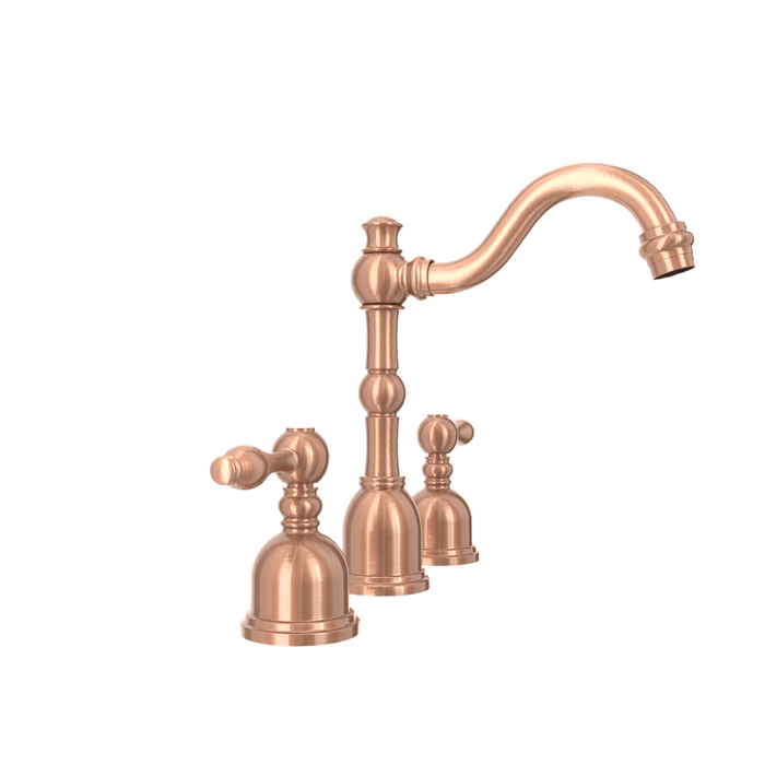 Two-Handle Copper Widespread Bathroom Sink Faucet - AK41518C
