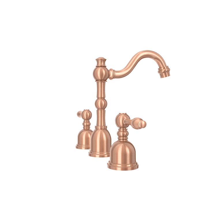 Two-Handle Copper Widespread Bathroom Sink Faucet - AK41518C