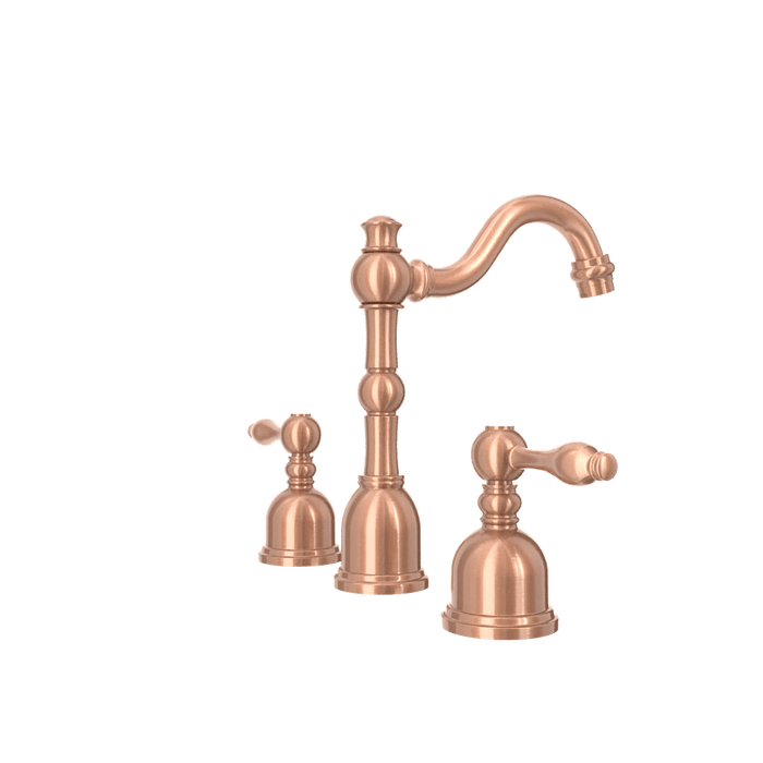 Two-Handle Copper Widespread Bathroom Sink Faucet - AK41518C