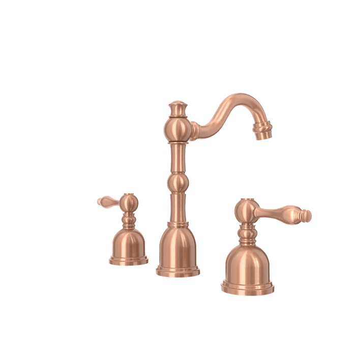 Two-Handle Copper Widespread Bathroom Sink Faucet - AK41518C