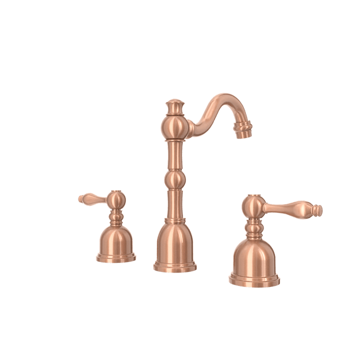Two-Handle Copper Widespread Bathroom Sink Faucet - AK41518C