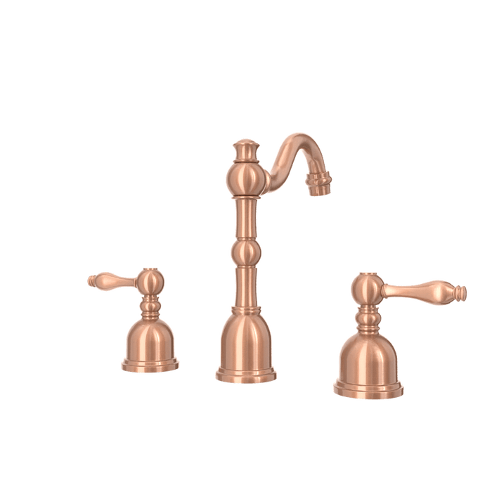 Two-Handle Copper Widespread Bathroom Sink Faucet - AK41518C