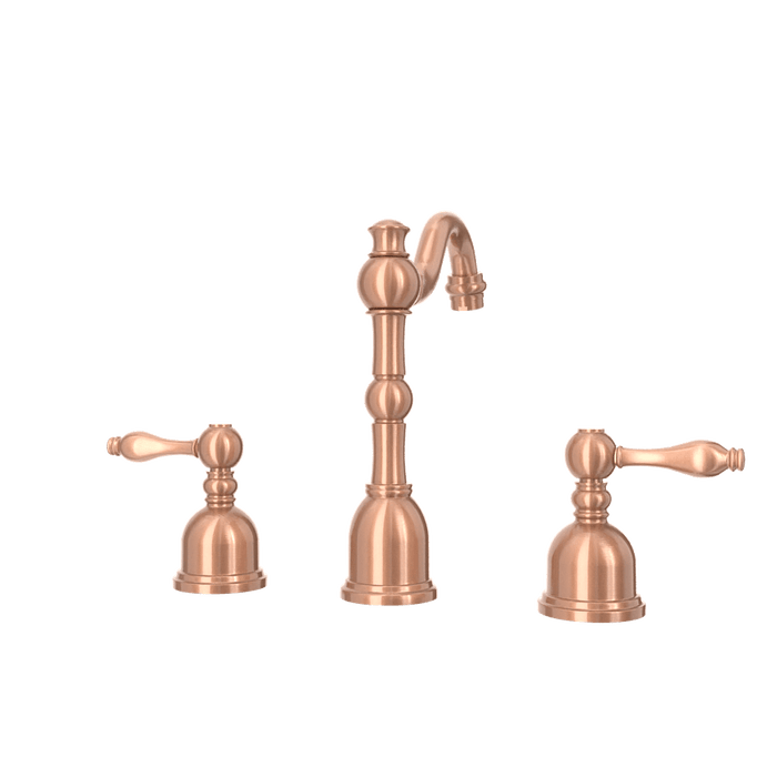 Two-Handle Copper Widespread Bathroom Sink Faucet - AK41518C