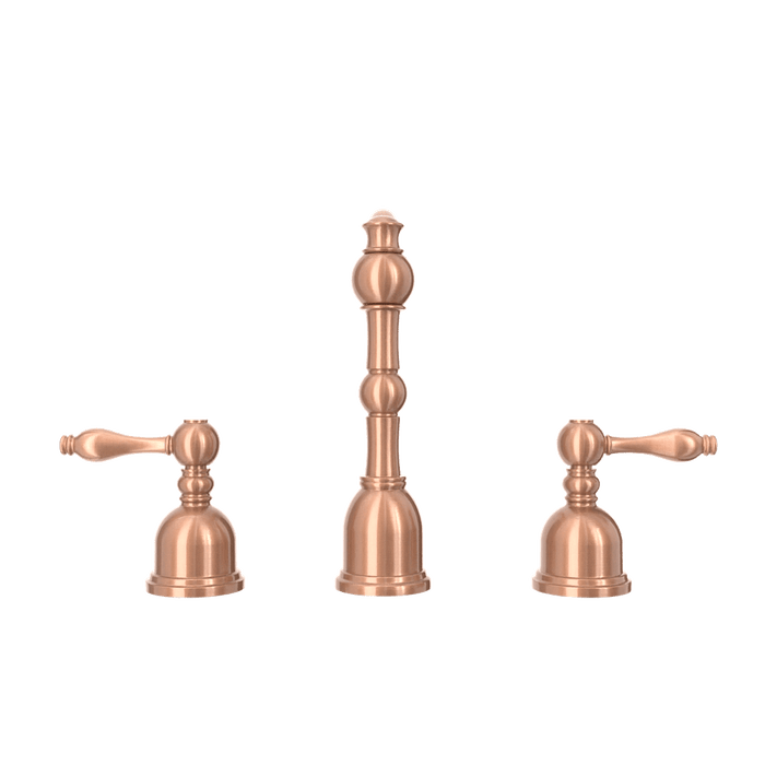 Two-Handle Copper Widespread Bathroom Sink Faucet - AK41518C