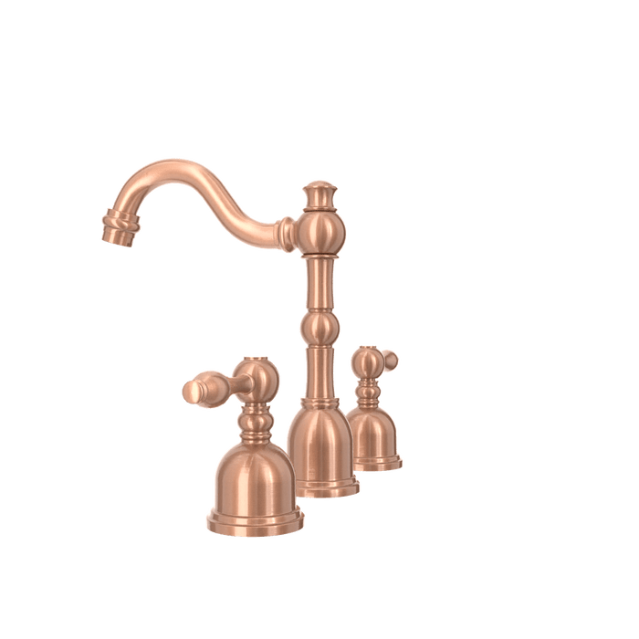 Two-Handle Copper Widespread Bathroom Sink Faucet - AK41518C