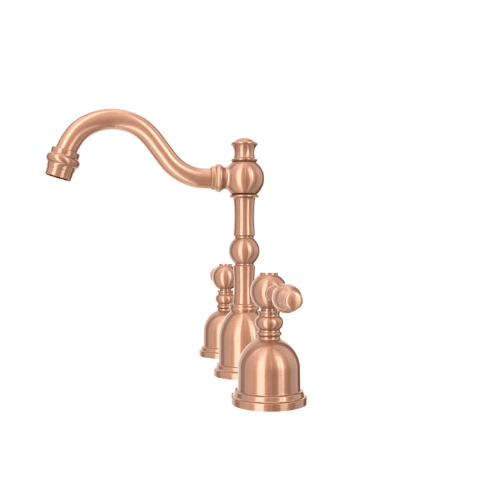 Two-Handle Copper Widespread Bathroom Sink Faucet - AK41518C