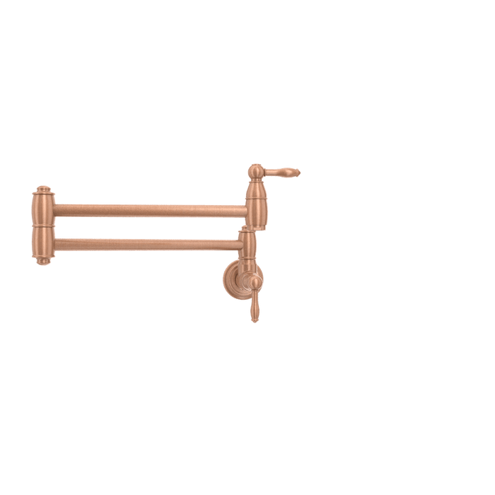 Copper Pot Filler Kitchen Faucet Wall-Mounted - AK98288C