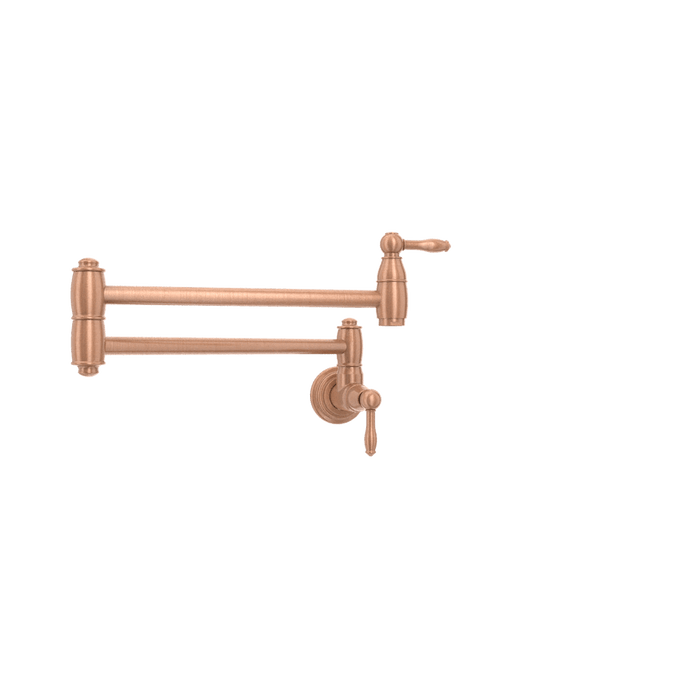 Copper Pot Filler Kitchen Faucet Wall-Mounted - AK98288C
