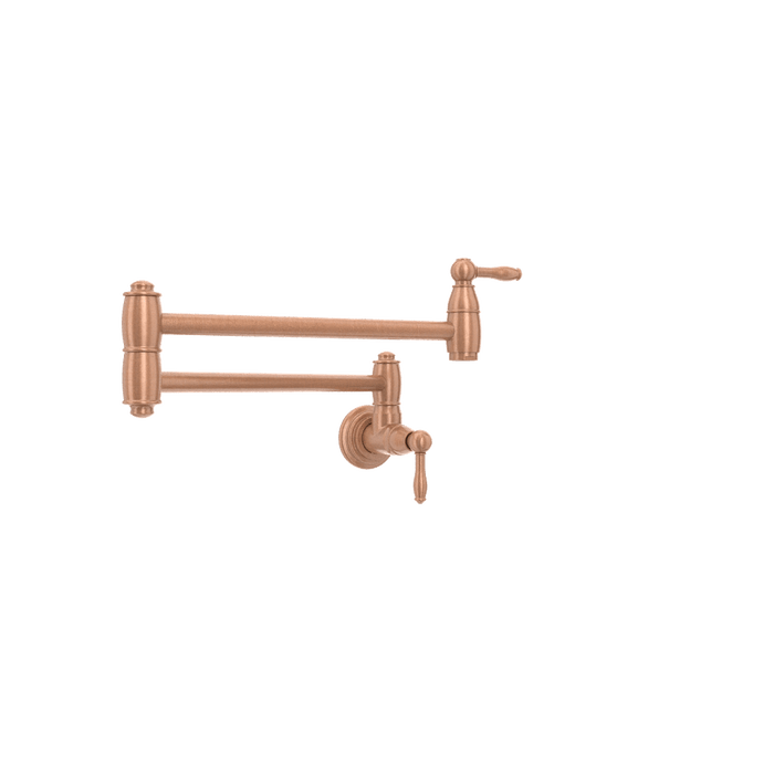 Copper Pot Filler Kitchen Faucet Wall-Mounted - AK98288C