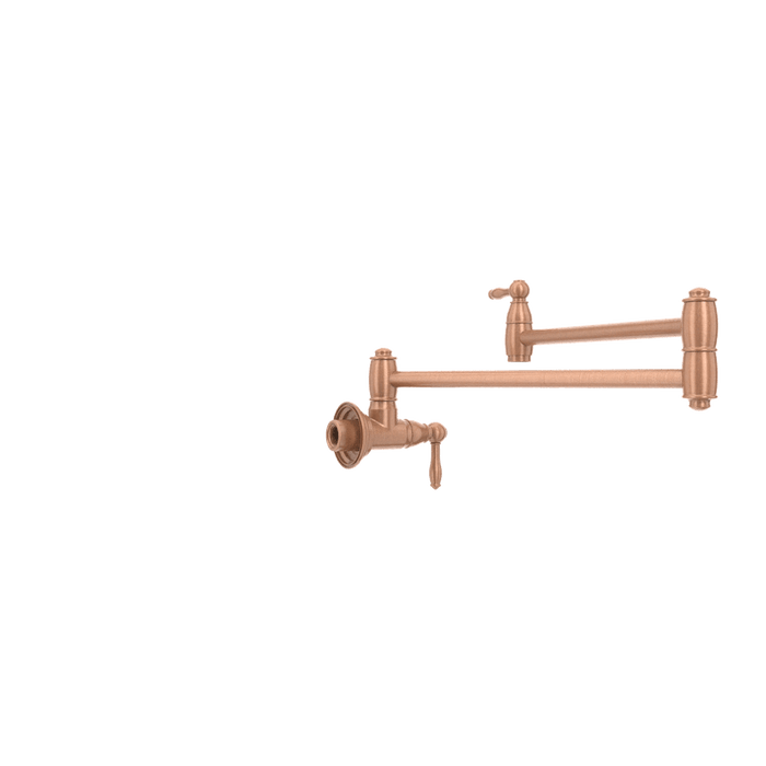 Copper Pot Filler Kitchen Faucet Wall-Mounted - AK98288C