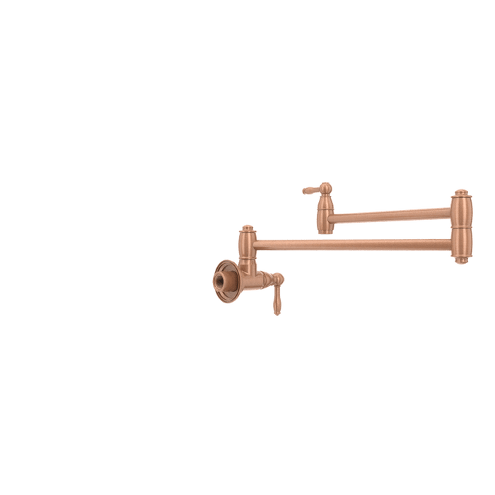 Copper Pot Filler Kitchen Faucet Wall-Mounted - AK98288C