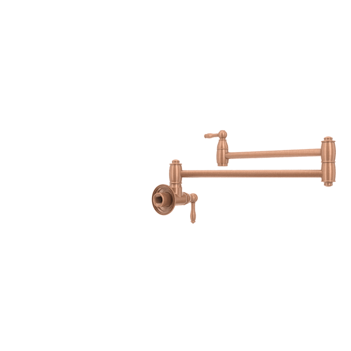 Copper Pot Filler Kitchen Faucet Wall-Mounted - AK98288C