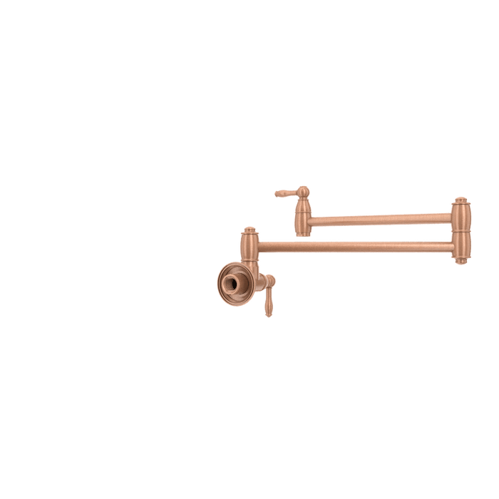 Copper Pot Filler Kitchen Faucet Wall-Mounted - AK98288C