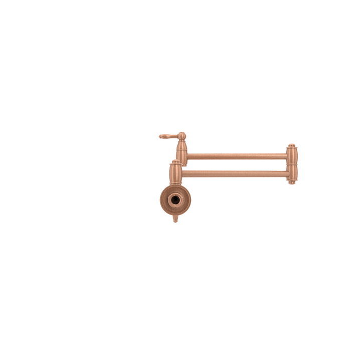 Copper Pot Filler Kitchen Faucet Wall-Mounted - AK98288C