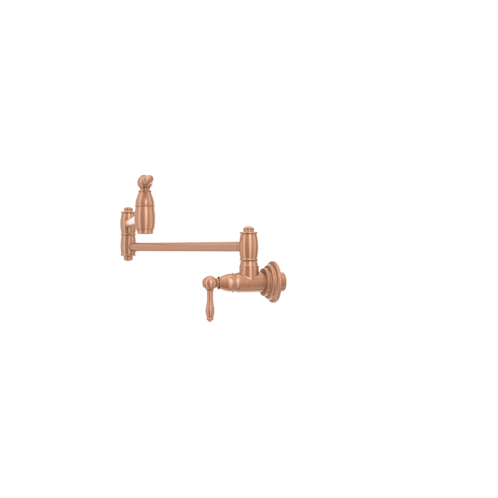 Copper Pot Filler Kitchen Faucet Wall-Mounted - AK98288C