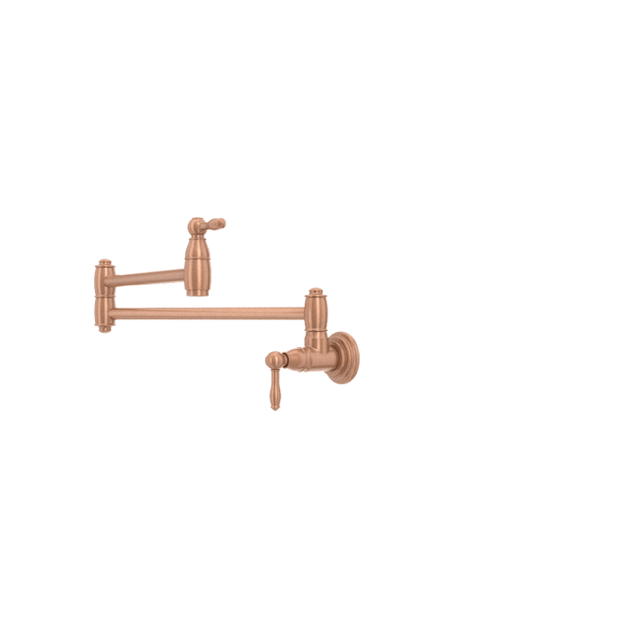Copper Pot Filler Kitchen Faucet Wall-Mounted - AK98288C